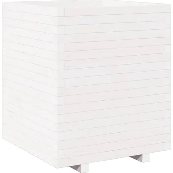 Květináč Zahradní květináč Rustikální 60x60x72,5 cm bílý