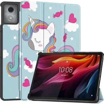 Pouzdro na tablet Patte chytré zavírací pouzdro na Lenovo Tab K11 Plus - jednorožec