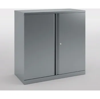 Skříňka na nářadí BISLEY Dvoudveřová skříň Bisley Essentials YECB0910/1S, béžová (av8, RAL 1015), strukturovaný lak