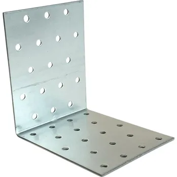 Tesařské kování KM12 / KM 16 Úhelník montážní 100x100x80x2mm certifikát CE