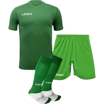 Sada 15 kompletů Legea Baviera vč.stulpen a číslic zelená Velikost: S