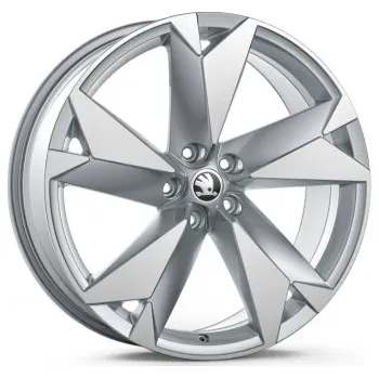 Disk Škoda Kodiaq I: 20" disk z lehké slitiny Arctos - stříbrný