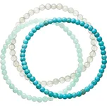 Evolution Group - Pavona Okouzlující set náramků z minerálních kamenů 43043.3 tyrkys + 2 měsíce na vrácení zboží