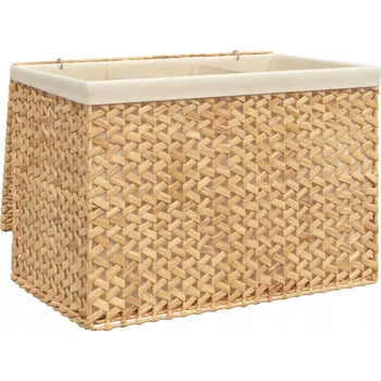 Koš na prádlo Koš na prádlo Hyacint 75x42,5x52 cm krémový