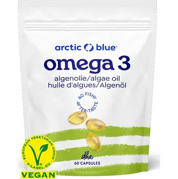 Fitness strava Arctic blue® Vegan Omega 3 Algae 60 kapslí (250mg DHA) Varianta: Vegan Omega 3 Algae 60 kapslí (250mg DHA)