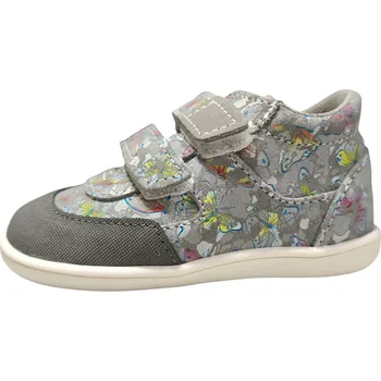 Dívčí obuv Dětské celoroční boty Jonap 051SV šedá motýlci Velikost: 26