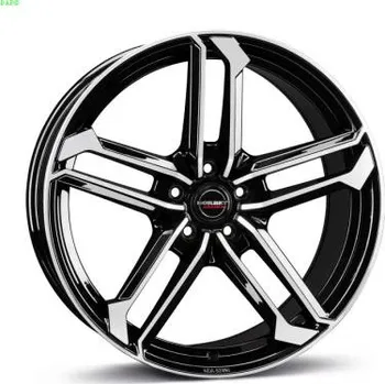 Alu kolo Alu kola BORBET atx black polished glossy 8,5x20" 5x112 ET35 66,5