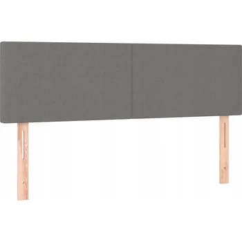 Čelo postele Stylové tmavě šedé 144x78/88 cm