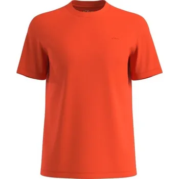 Pánské tričko Pánské tričko s.Oliver RL T-SHIRT M Oranžová
