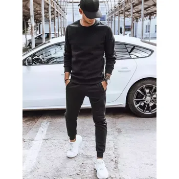 Černá tepláková souprava bez kapuce AX0606 Velikost: 2XL