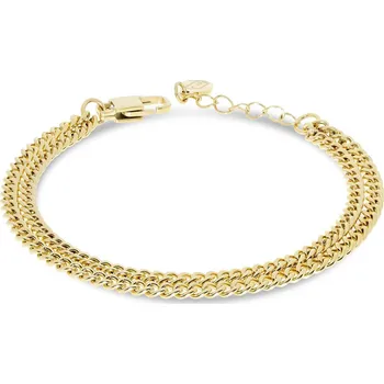 Náramek Liu Jo Dvojitý pozlacený náramek pro muže MLJ447 + 2 měsíce na vrácení zboží