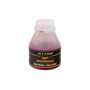 Boilies JetFish Jet Fish Premium Clasicc dip MANGO MERUŇKA 175 ml