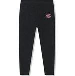 DĚTSKÉ LEGÍNY Z BAVLNY- jednobarevné a pružné ML9820 Velikost: 116, Barva: Černá