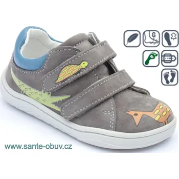 Dámská zdravotní obuv SANTÉ TD/24676 GREY vych. obuv vel.20-30, --- - 27