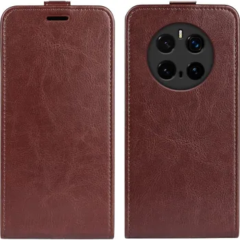 Pouzdro na mobilní telefon Vertical knížkové pouzdro na Honor Magic 7 Pro 5G - hnědé