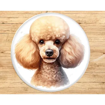 Dekorativní magnet Buton s potiskem, 3,7cm, PUDL, 1kus VYBERTE SI odznak, magnet, přívěšek ZDE:: Odznak