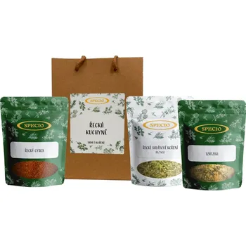 Dárková taška SPECIO Řecká kuchyně - sada 3 koření