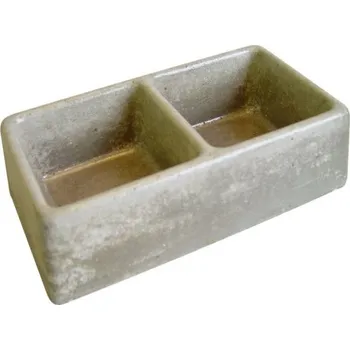 Krmítko pro ptáka Krmítko betonové, hranaté půlené, 25x14x7.5cm