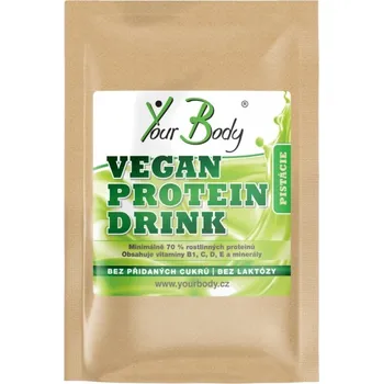 Protein YOURBODY VEGAN PROTEIN DRINK Pistácie 30g