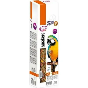 LOLO SMAKERS XXL 2&nbsp;klasy pistáciové pro velké papoušky 250&nbsp;g