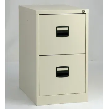 Kartotéka BISLEY Dvouzásuvková kartotéka Bisley A4CC2H1A [Ocean Blue (bz2), strukturovaný lak]