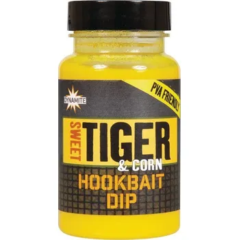 Návnadové aroma Dynamite Baits Hookbait Dip Sweet Tiger Corn 100ml