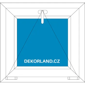 Okno Salamander Plastové okno | 140x140 | sklopné | greenEvolution 76 BARVA PROFILU: Dekor - Dekor