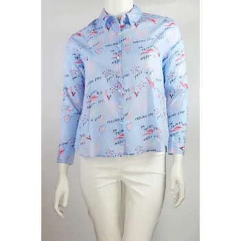 Dámská halenka Via Appia HALENKA 2571672 36, Světle modrá