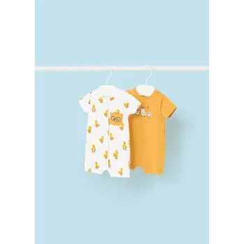 Chlapecký set 2 ks letních overalů kuřátko Mayoral 1728 Velikost: 4-6 měsíců (70 cm)