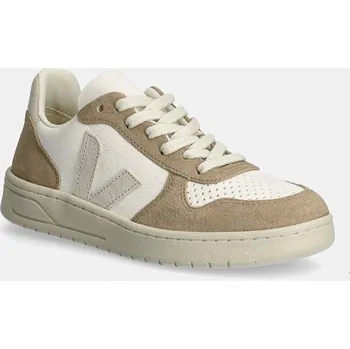 Pánské tenisky Kožené tenisky Veja V10, 47, béžová, 80X