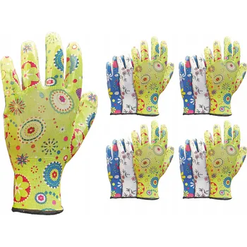 Pracovní rukavice Rukavice Reis ZAHRADNÍ NITRILOVÉ RUKAVICE VELIKOST 8-M - 12 PÁRŮ velikost 8 - M 12 párů