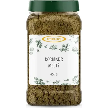 Koření SPECIO Koriandr mletý 450g - dóza