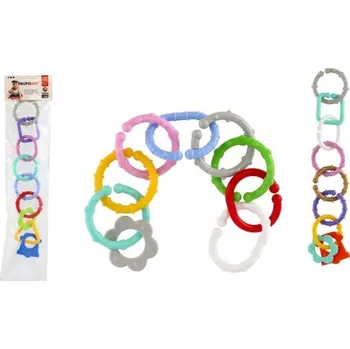 Řetěz chrastítko zábrana do kočárku