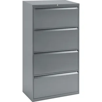 Kartotéka BISLEY Kartotéka kovová Bisley Essentials YESF0812, béžová (av8, RAL 1015), strukturovaný lak