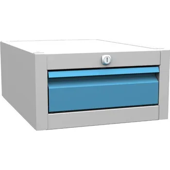 Dílenský stůl KOVOS Podvěsný stolový kontejner MSK 01A [modrá]