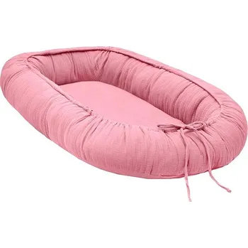 Hnízdečko pro miminko SCAMP Mušelínové hnízdečko Salmon