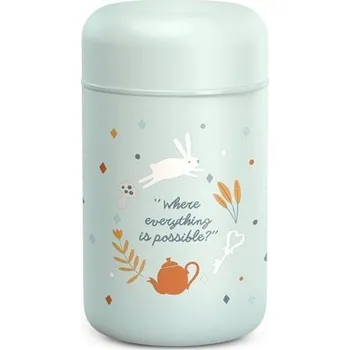 Termoska Suavinéx SUAVINEX termoska na příkrmy WONDERLAND Zelená