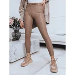 Béžové lesklé legíny STRIKE UY1115 Velikost: L/XL