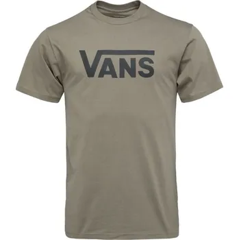 Pánské tričko Vans MN VANS CLASSIC S Khaki, Černá