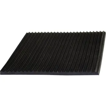 Zahradní hadice TS Pryž podlahová rýhovaná olejivzdorná GM3 NBR70 černá tl. 3 mm - šíře 1200 mm