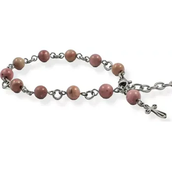 Náramek Náramek desátkový s rodochrozitem