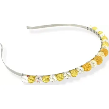 Čelenka Čelenka na vlasy žluto-čirá