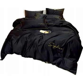 Povlečení SADA POVLEČENÍ 3 DÍLNÁ Z MIKROVLÁKNA GLAMOUR 160x200 CM ELEGANTNÍ VÝŠIVKA