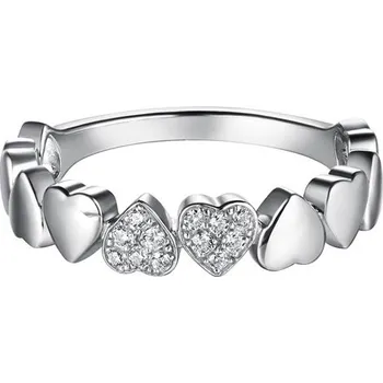 Prsten Prsten SILVERINO se zirkony 7855-50