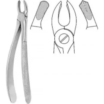 Kleště Extrakční kleště na horní moláry pravé D17 (117500030)