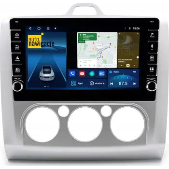 Autorádio AUTORÁDIO S GPS NAVIGACÍ FORD FOCUS 2004-2011 ANDROID CARPLAY 4/64 GB