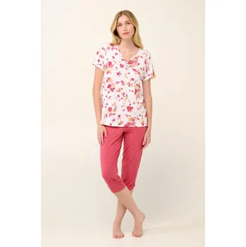 Dámské pyžamo Vamp Dámské pyžamo s kapri kalhotami 22064