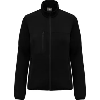 pracovní bunda Kariban Bunda WK 9109, pletená, fleecová, dámská COT20910900202-black M Černá