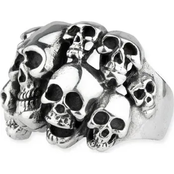 Prsten prsten ETNOX - Skulls