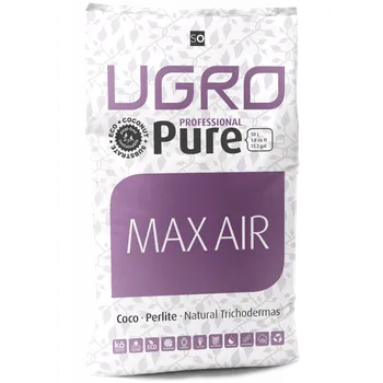 Substrát UGro Coco Pure Professional Max Air 50L, kokosový substrát s perlitem